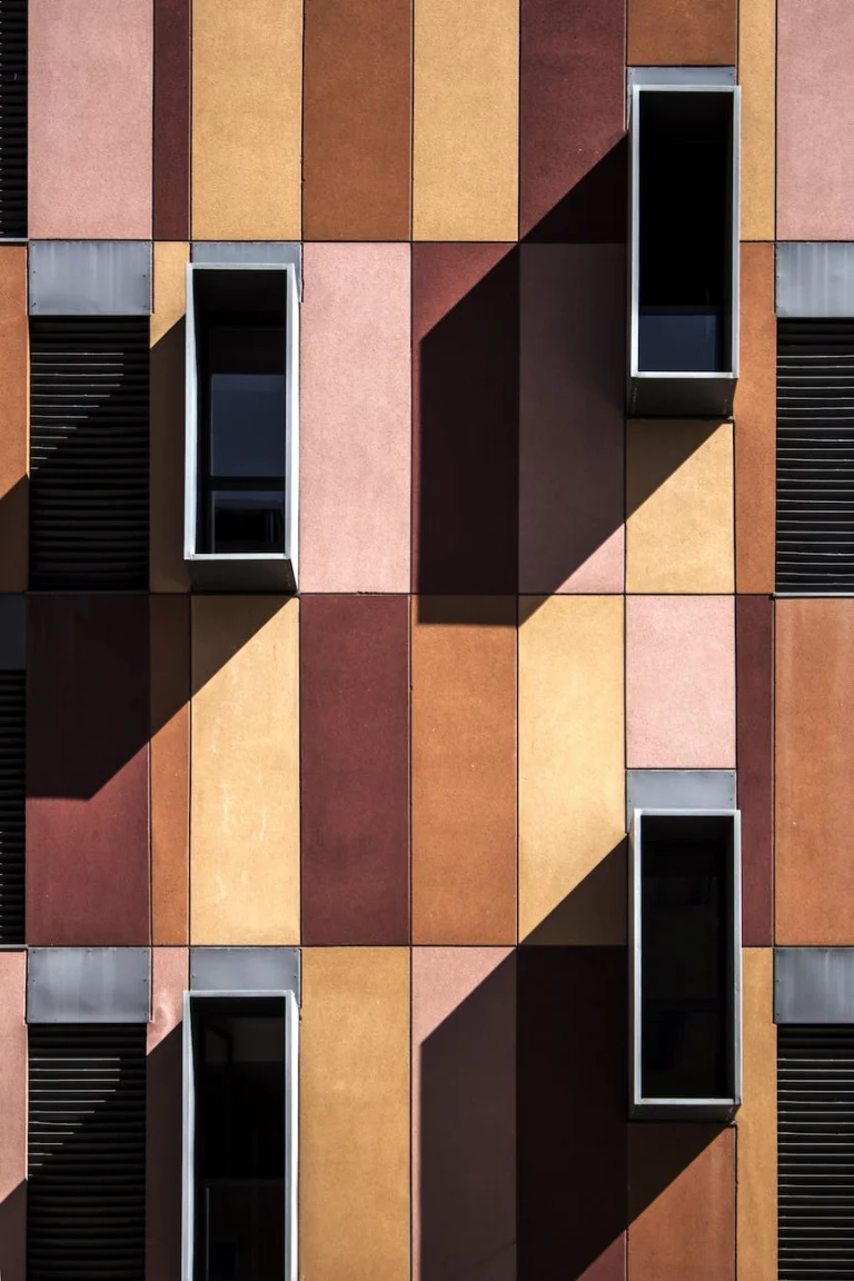 brown painted wall